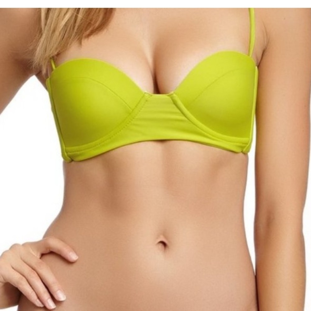 Mikoh Bordeaux Underwire Bikini Top, XS